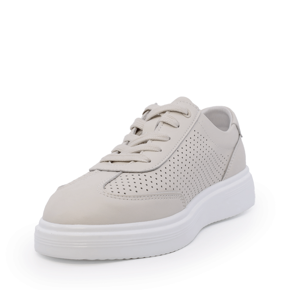 Sneakers ușori femei Benvenuti bej din piele  1991DPF0220BE