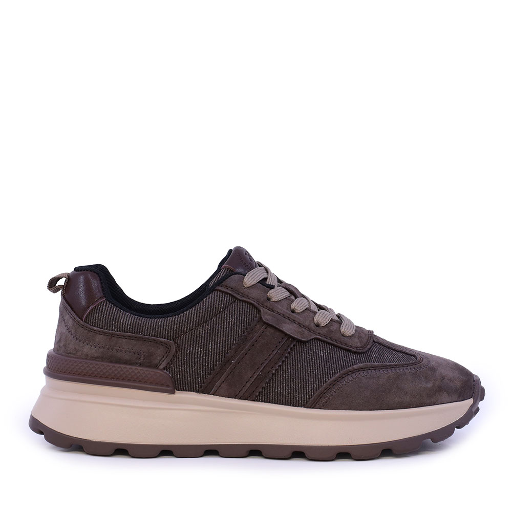 Adidasi usori femei Benvenuti maro din piele si textil 1992DP6527VM