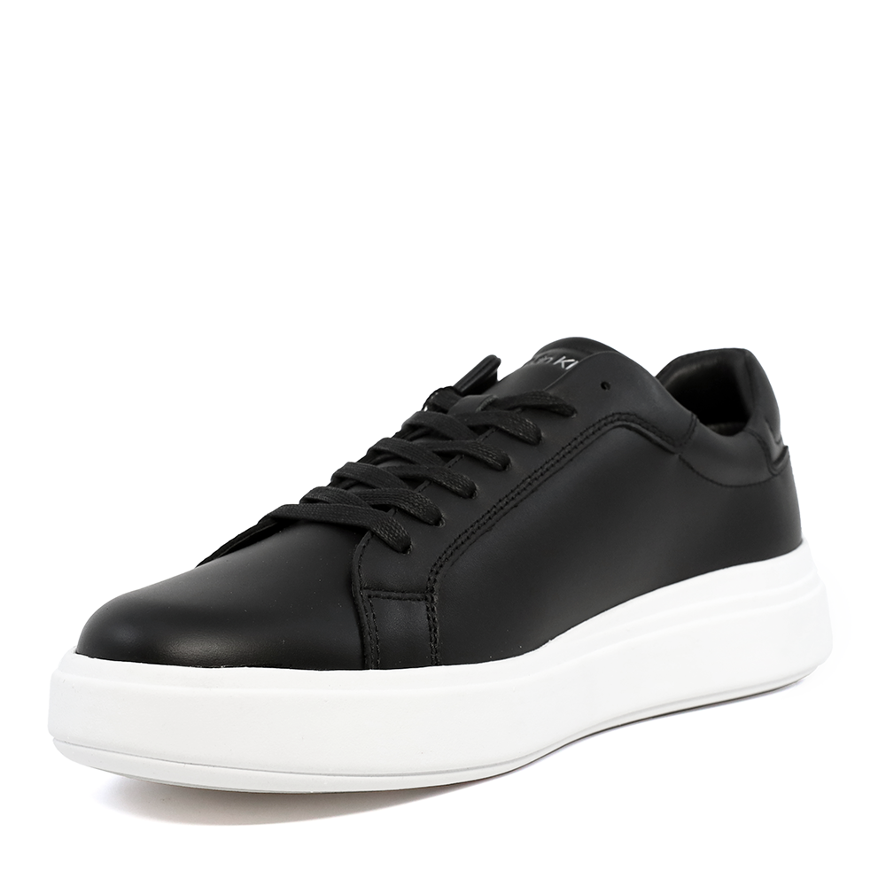 Sneakers bărbați CK Calvin Klein negri din piele 2379BP1016N