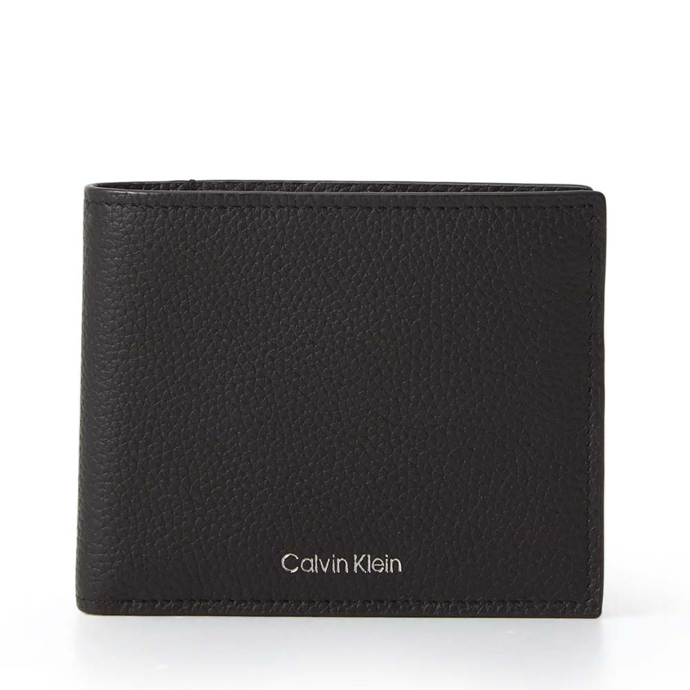 Portmoneu bărbați Calvin Klein negru din piele cu RFID 3101BPU1138N
