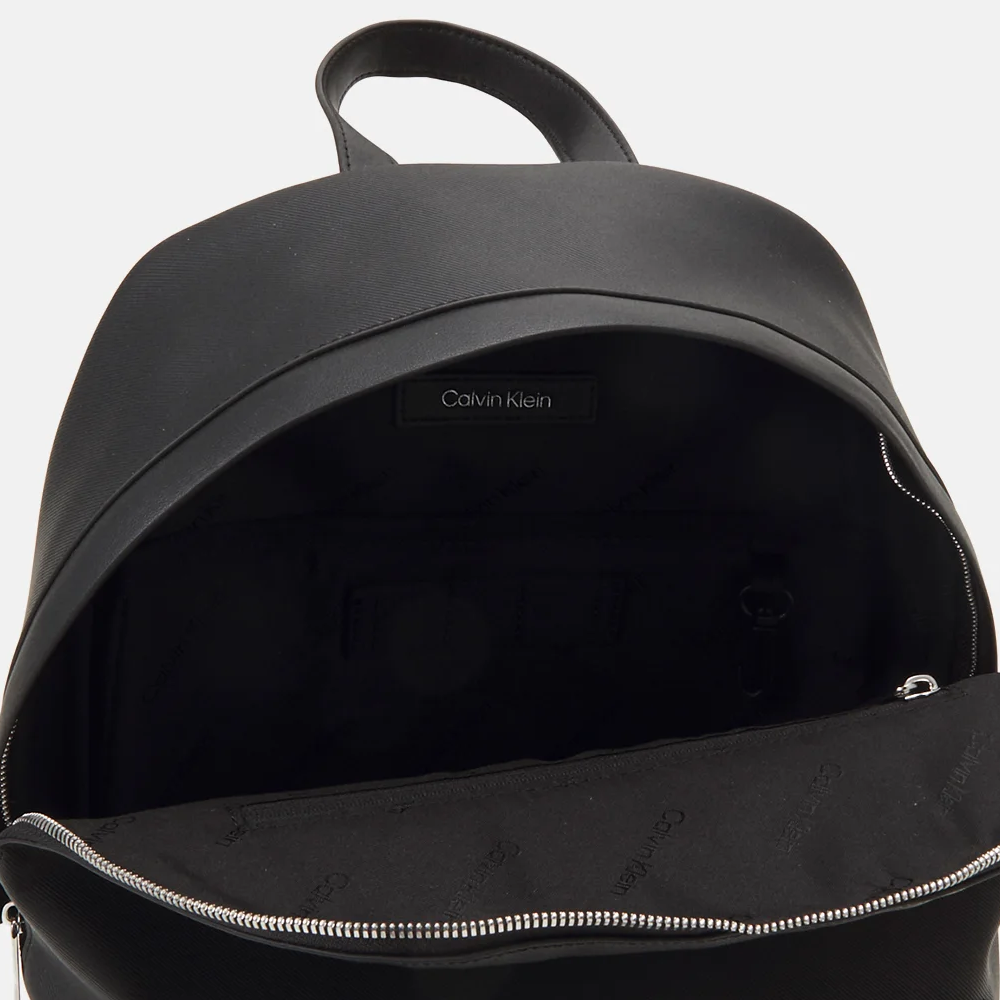 Rucsac Calvin Klein negru din material textil 3108RUCS2115N