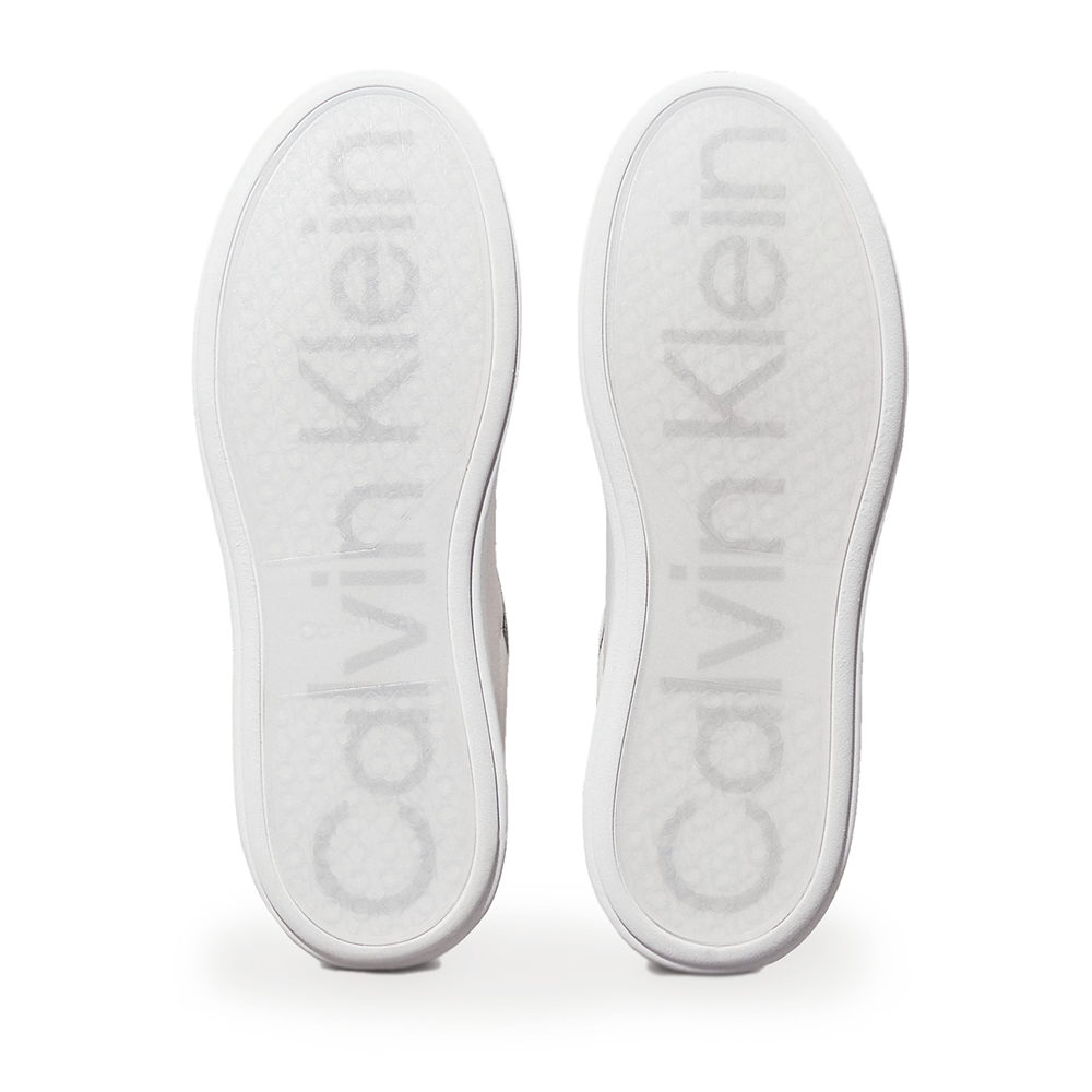 Sneakers bărbați CK Calvin Klein albi din piele 2379BP1016A
