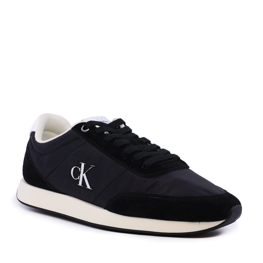 Sneakers bărbați Ck Calvin Klein negri din piele și textil 2370BP01361VN - 1 | YEO