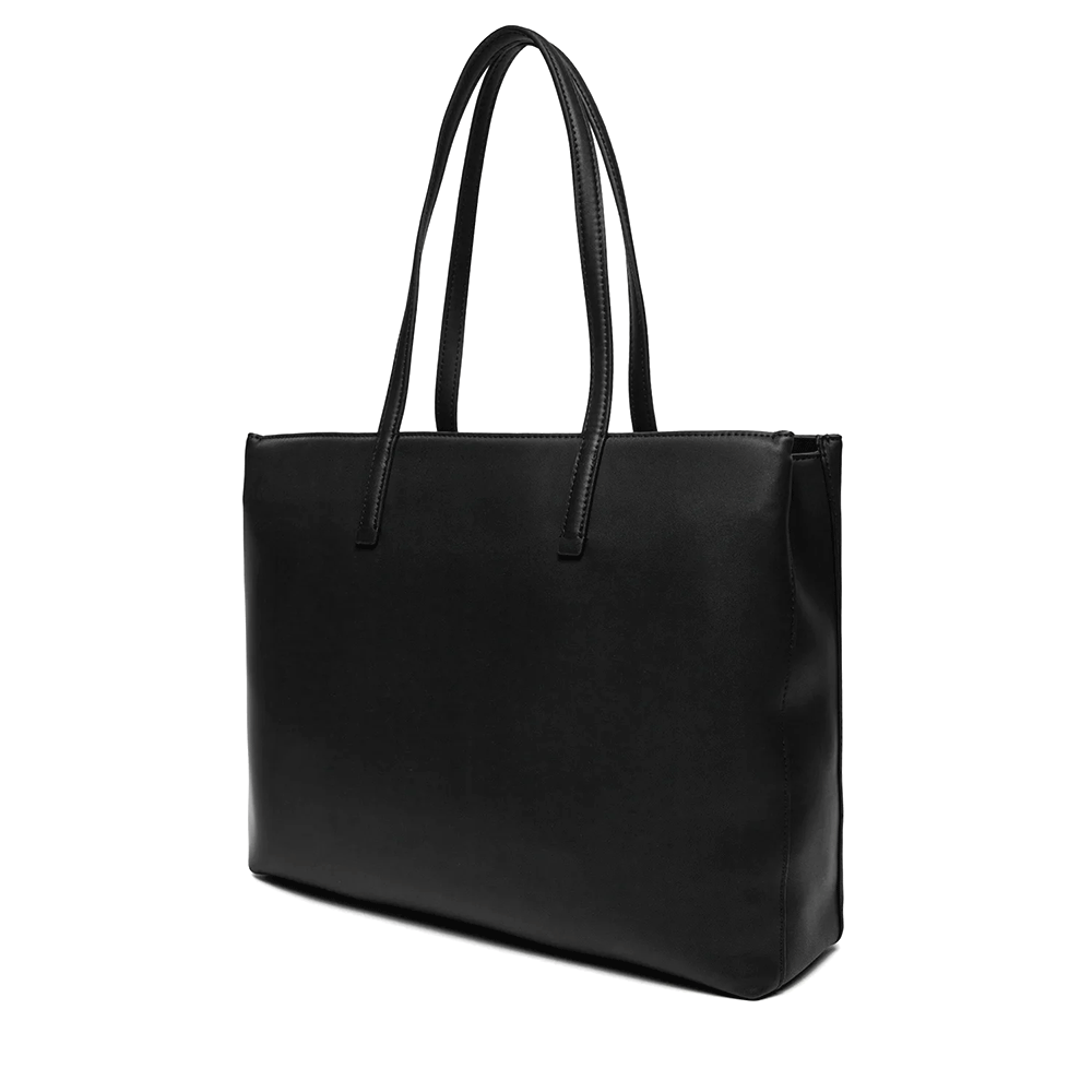 Poșetă shopper femei CK Calvin Klein neagră cu logo 3109POSS2774N - 1 | YEO
