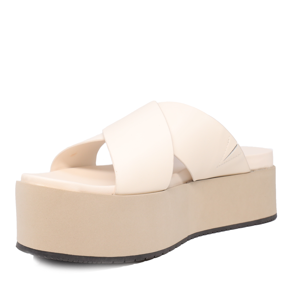 Calvin Klein Calvin Klein women mules in white genuine leather