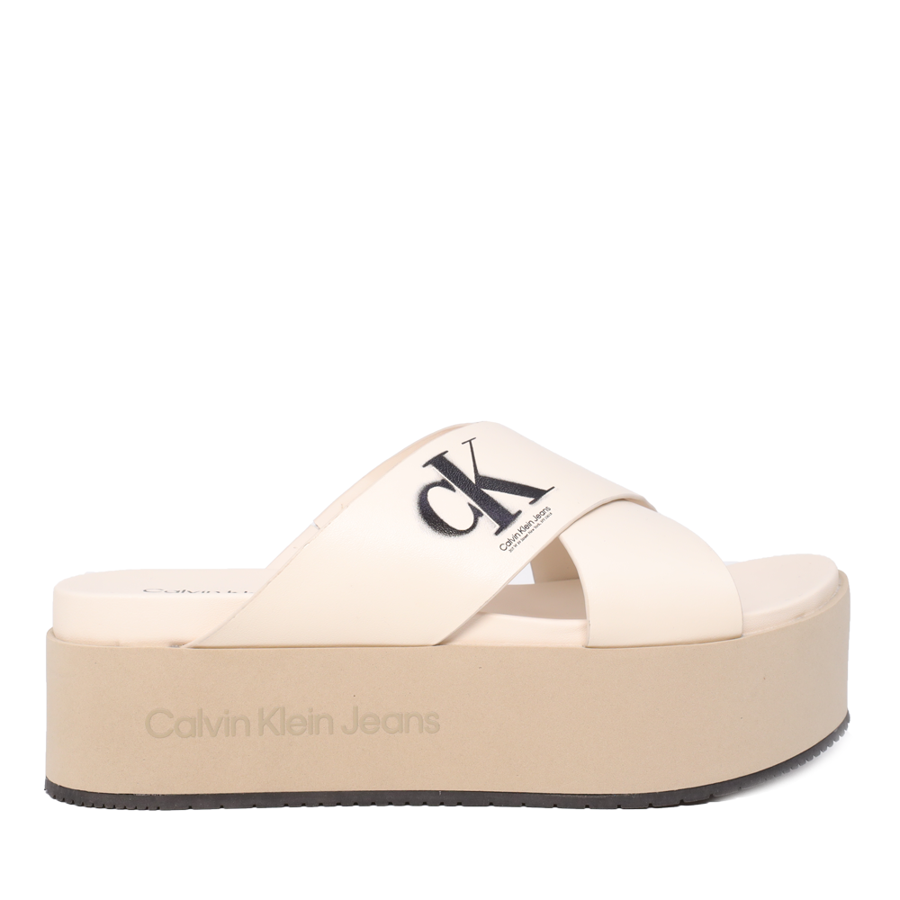 Soldes Mules Mules Calvin Klein Femme Calvin Klein Claquette Sale