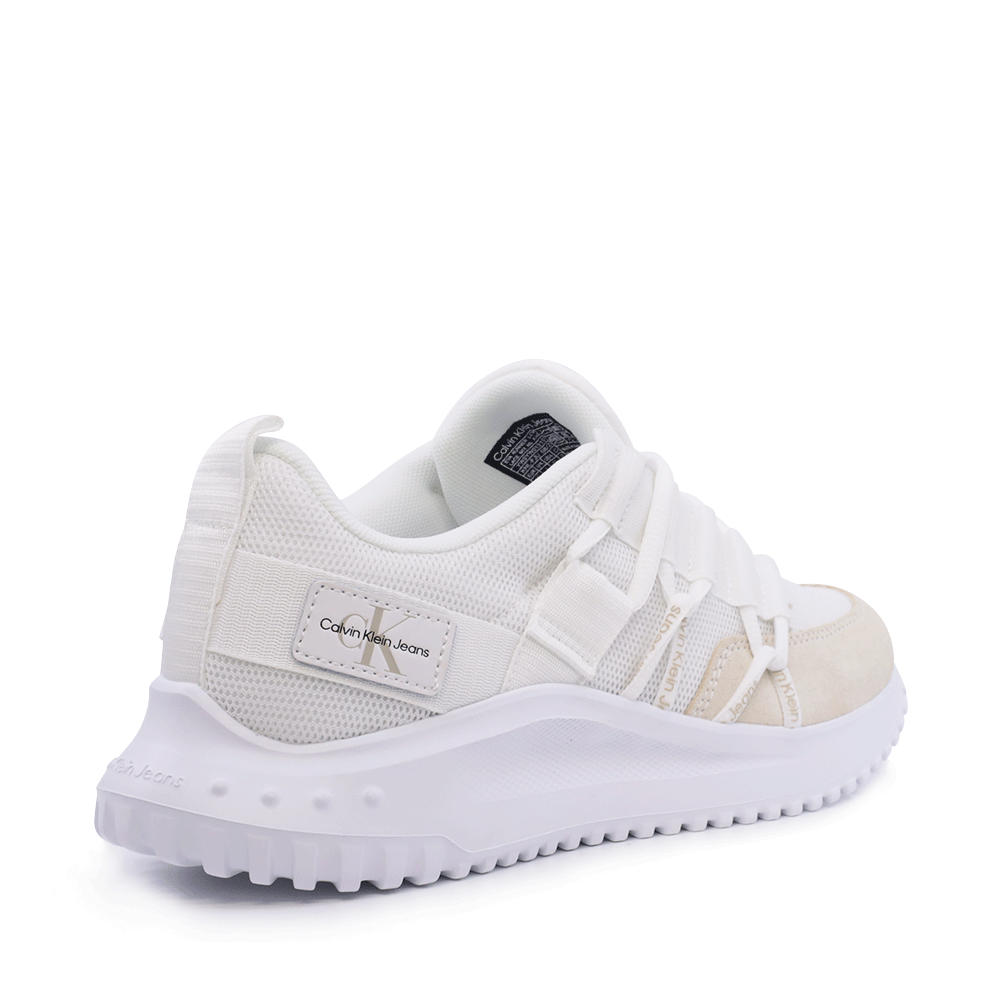 Calvin Klein Damen-Sneaker von Calvin Klein Jeans aus weißem