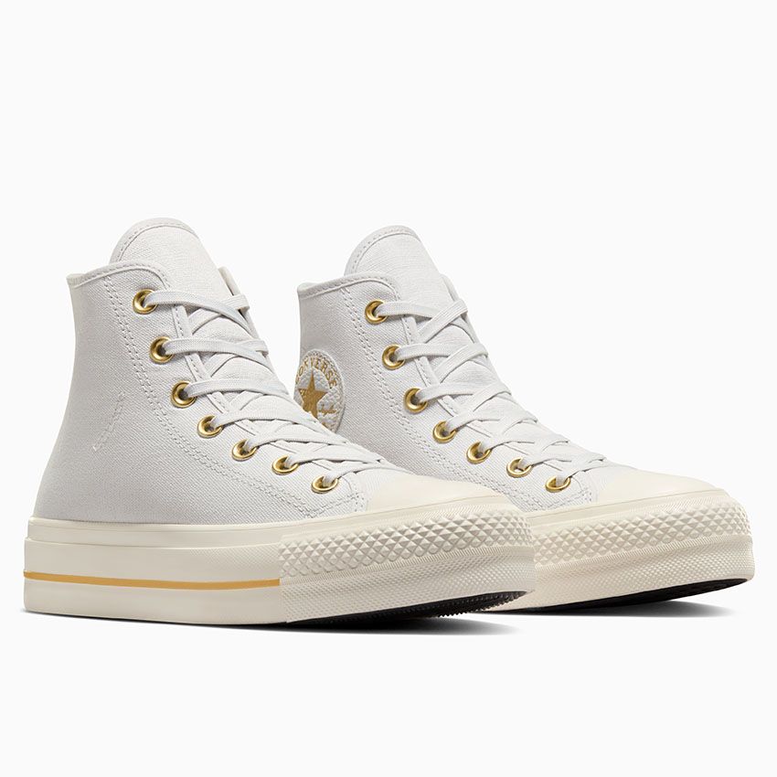 Converse Lift Platform women's high top sneakers gray 2958DGS082378GR