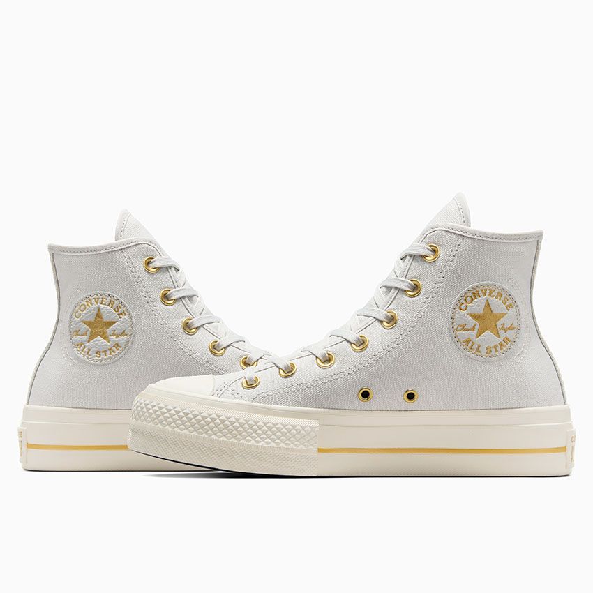 Converse Lift Platform women's high top sneakers gray 2958DGS082378GR