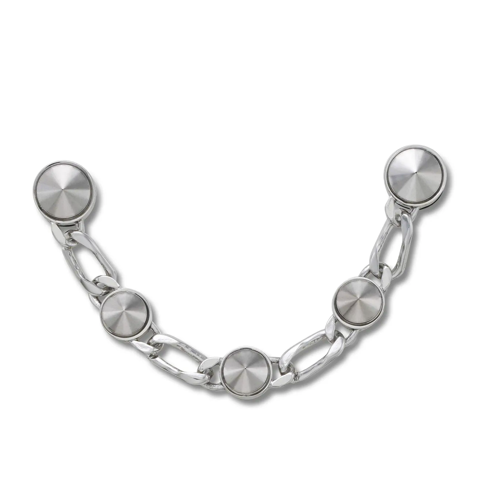 Accesoriu Jibbitz Crocs Silver Luxe Studded Chain 3901ACC10016474