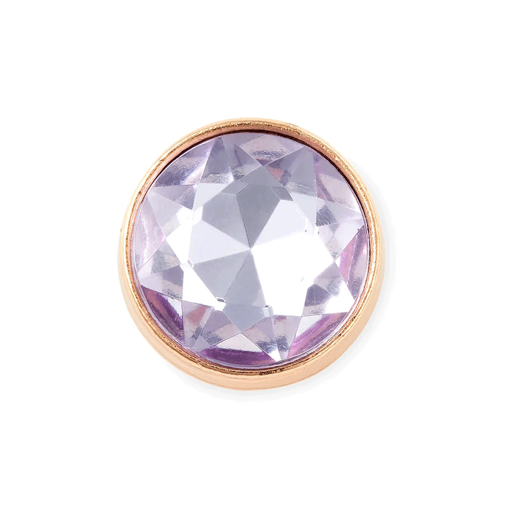 Accessory Jibbitz™ LAVENDER CIRCLE GEM CROCS 3897ACC11343