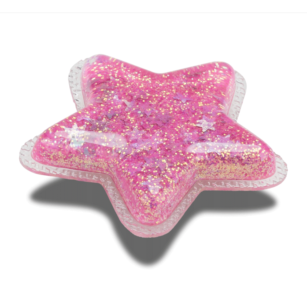 Accessory Jibbitz™ SQUISHY GLITTER STAR CROCS 3897ACC11772
