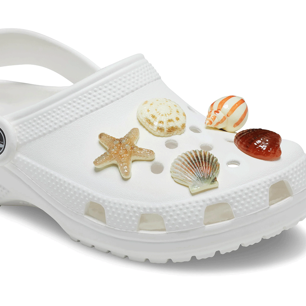 Set of 5 accessories Jibbitz Crocs She Sells Seashells 3899ACCSET10014671