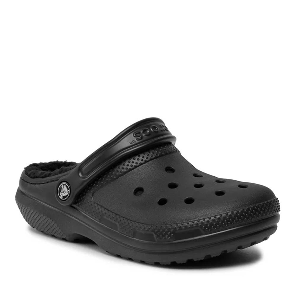 Saboți îmblăniți bărbați CROCS Classic Lined Clog negri 3890BPP203591N - 1 | YEO