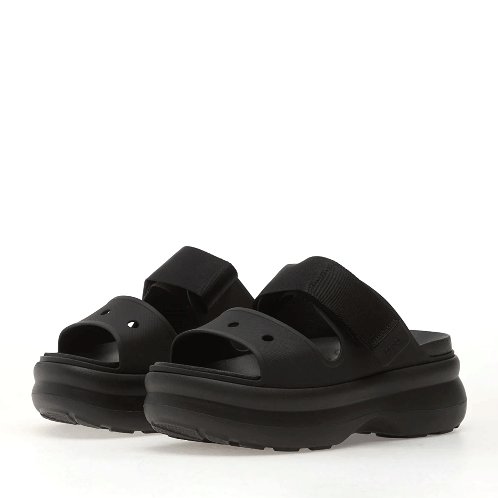 Saboți femei CROC Soho Two Strap Sandal negri 3901DSL212861N - imagine 2