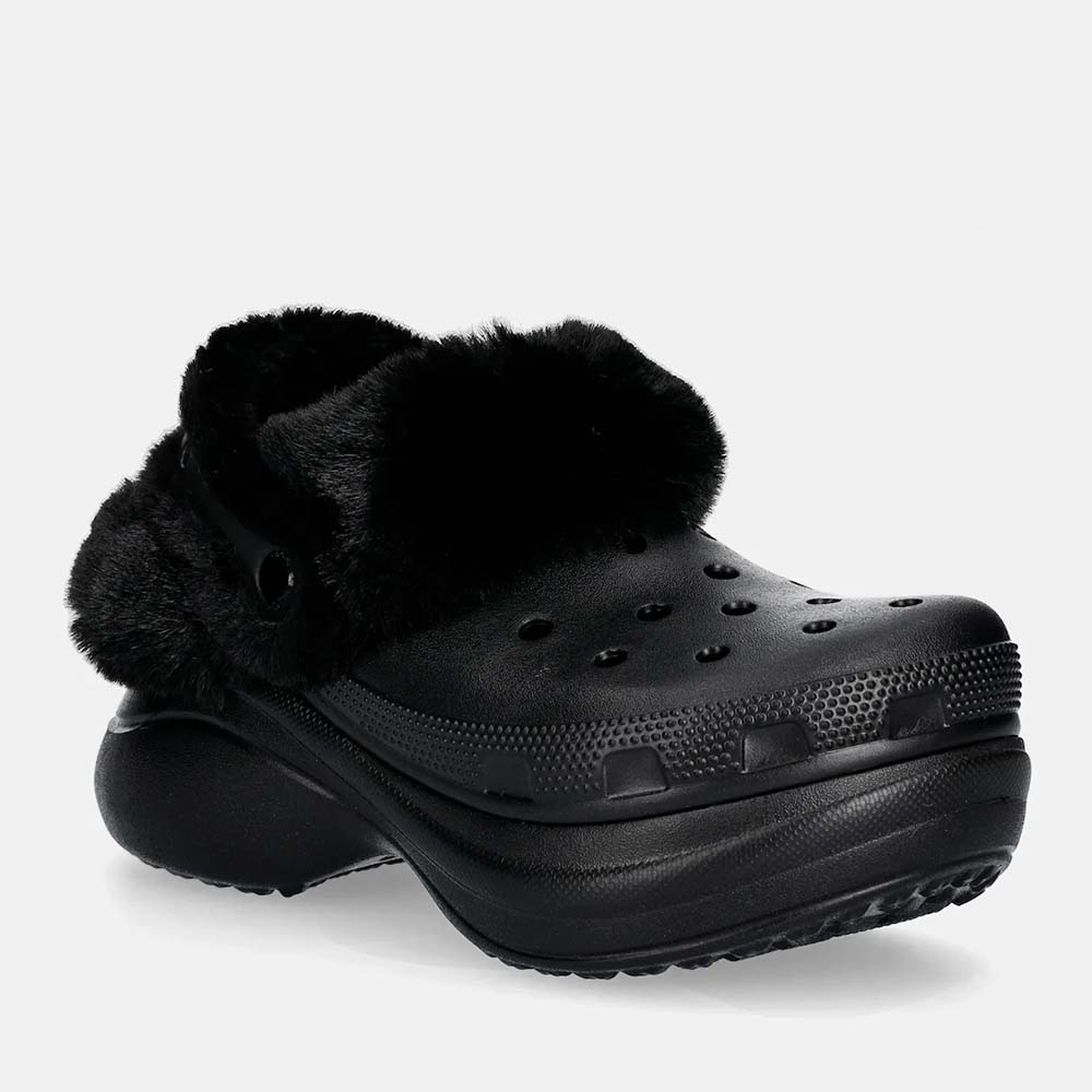 Saboți îmblăniți femei CROCS Bae Lined Clog black 3901DPP211753N