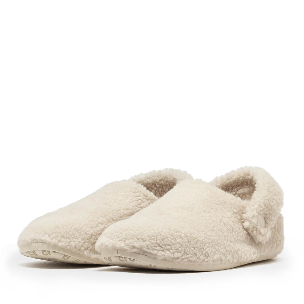 Saboți îmblăniți femei CROCS Classic Cozzzy Slipper bej 3890DPP209386BE - 1 | YEO