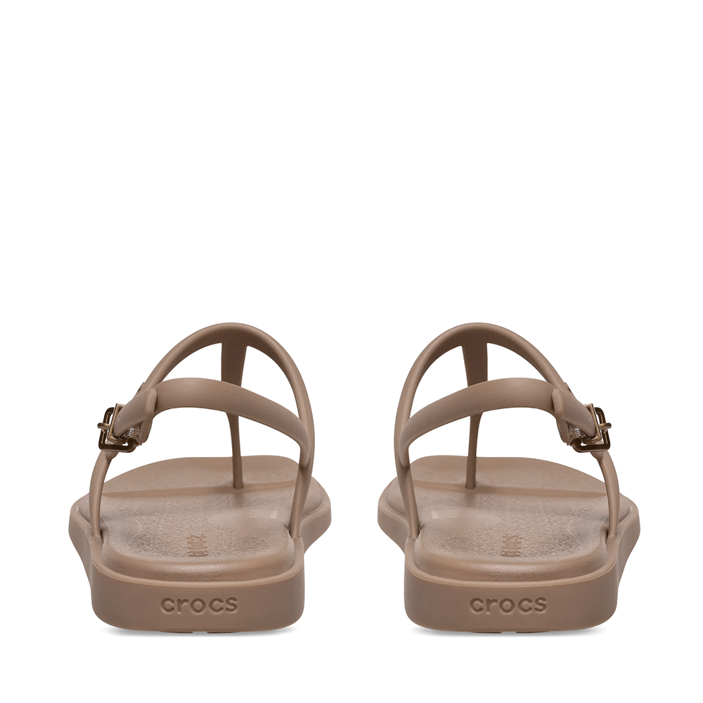 Crocs Sandale femei CROCS Miami Thong Flip milk chocolate