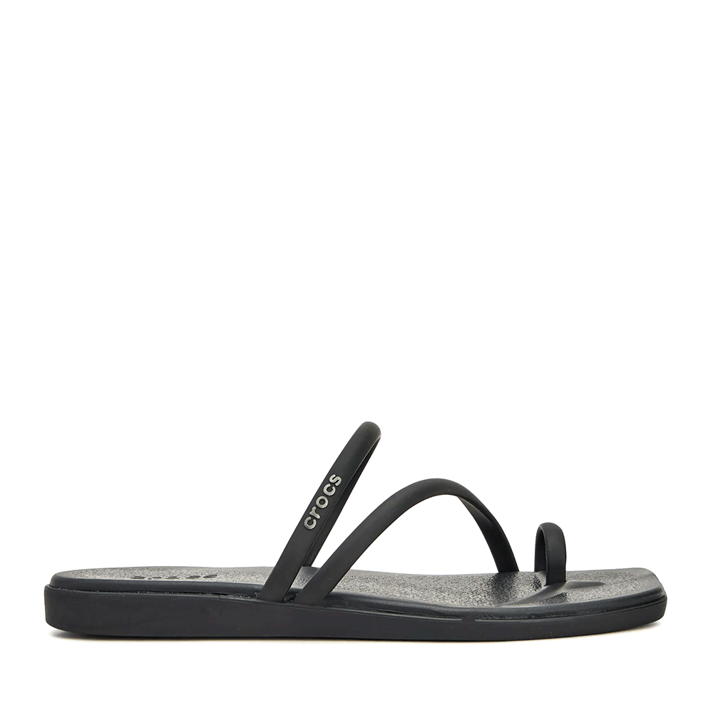 Sandale femei CROCS Miami Thong Flip milk negre 3891DS209793N
