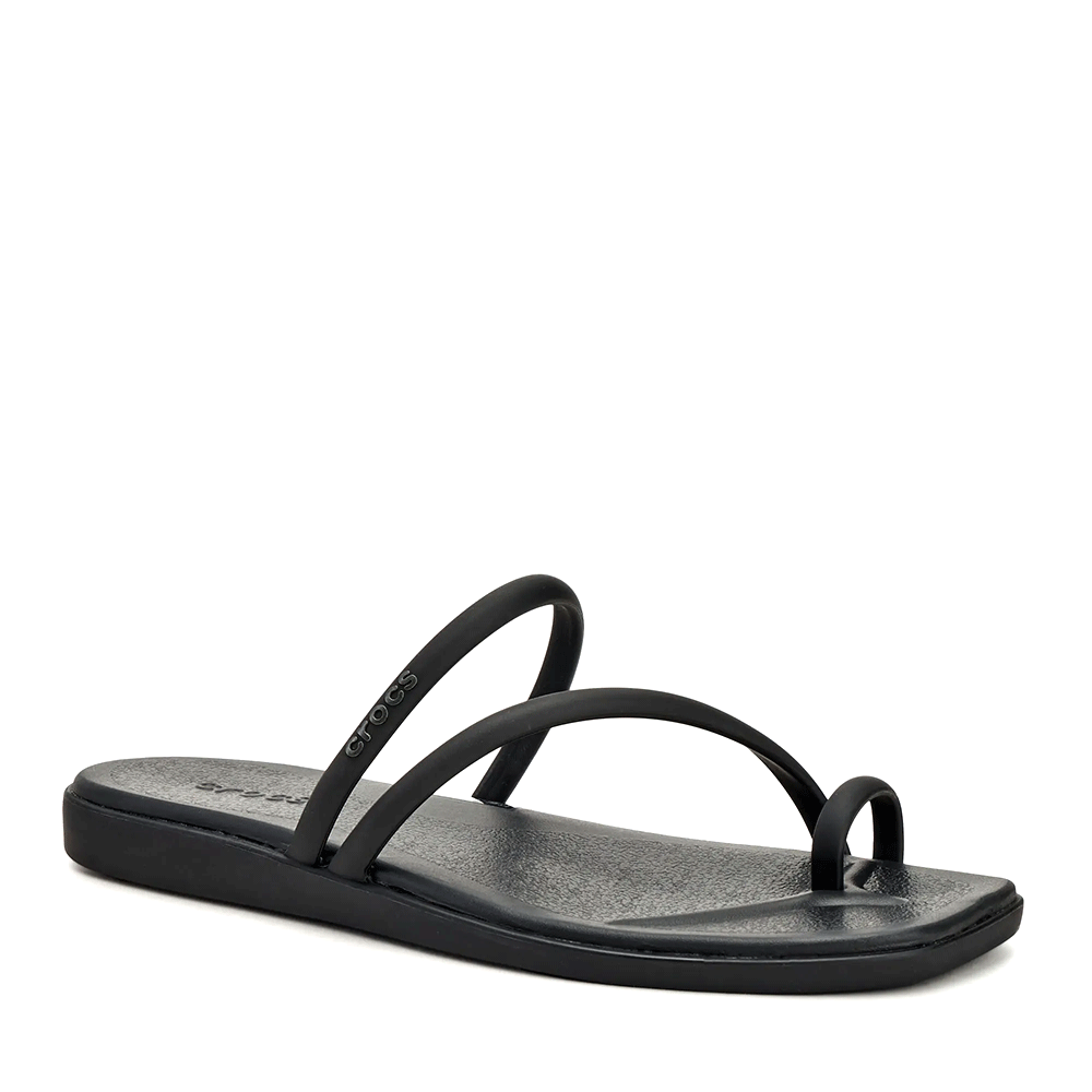 Sandale femei CROCS Miami Thong Flip milk negre 3891DS209793N - imagine 2
