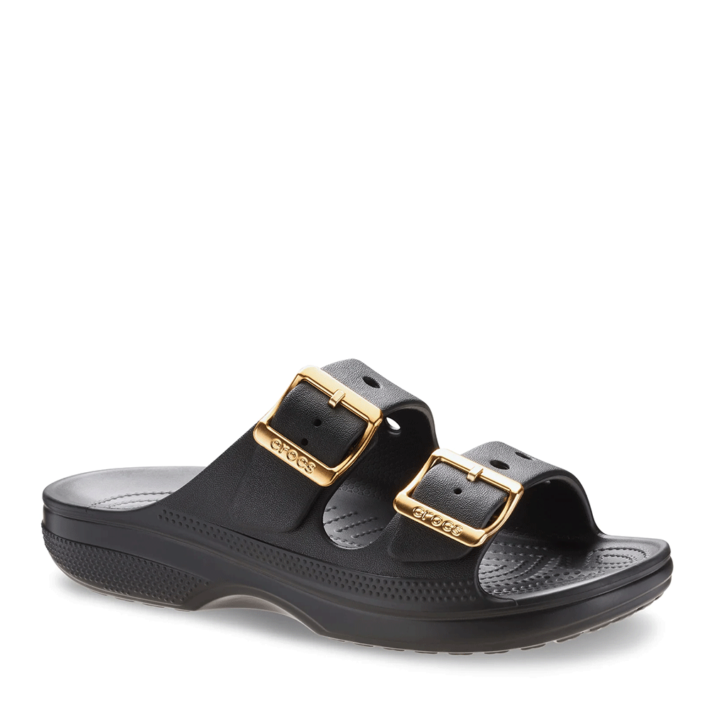 Papuci de plajă femei CROC Saturday Metallic Buckle black 3891DSL213316N - imagine 2