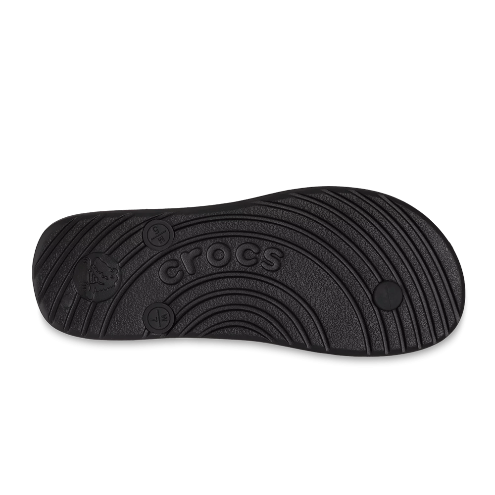 Papuci de plajă femei CROCS  Flip negri 3899DSL210089N