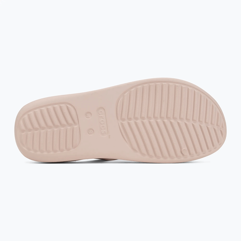 Papuci de plajă femei CROCS Getaway Srappy quartz 3891DSL209587RO