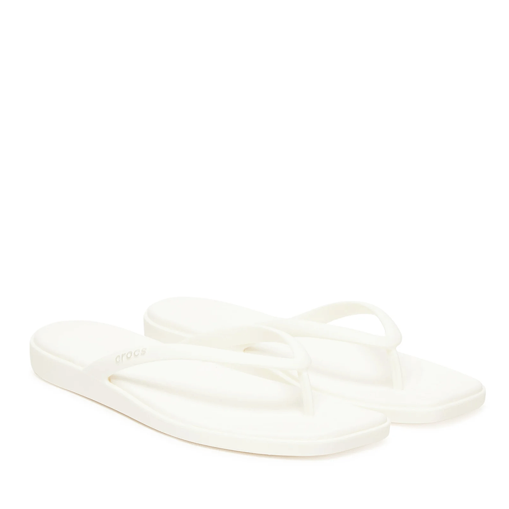 Papuci de plajă femei CROCS Miami Flip chalk 3891DSL211435IV - imagine 2