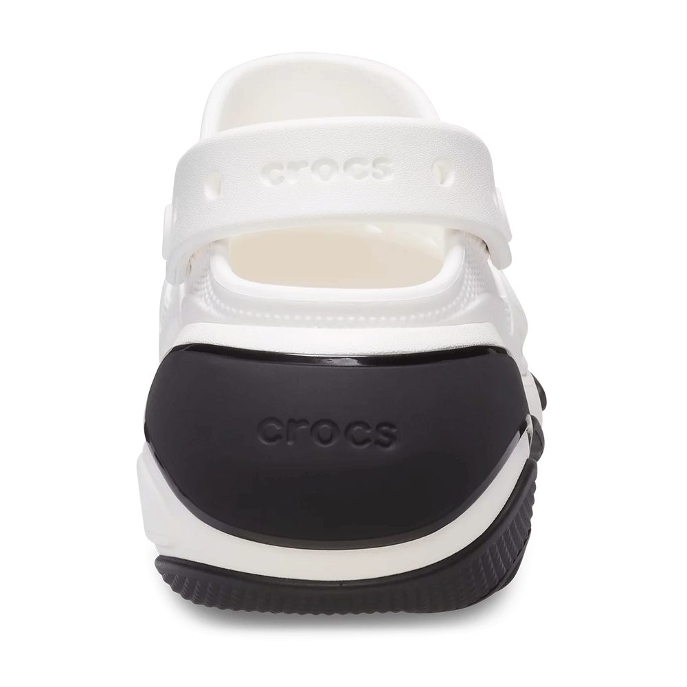 Saboți femei CROCS Bubble Crush Clog albi 3909DSL210061A