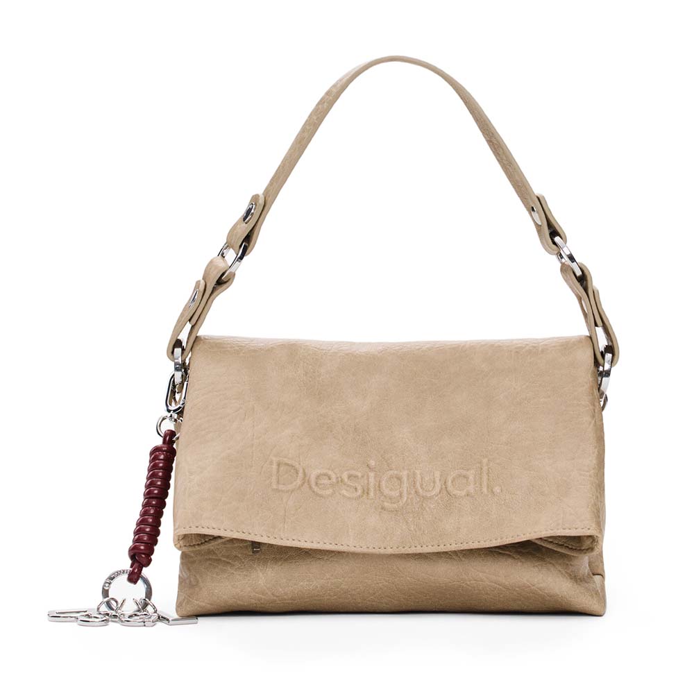 Poseta crossbody femei DESIGUAL bej 2182POSSSAXP51BE