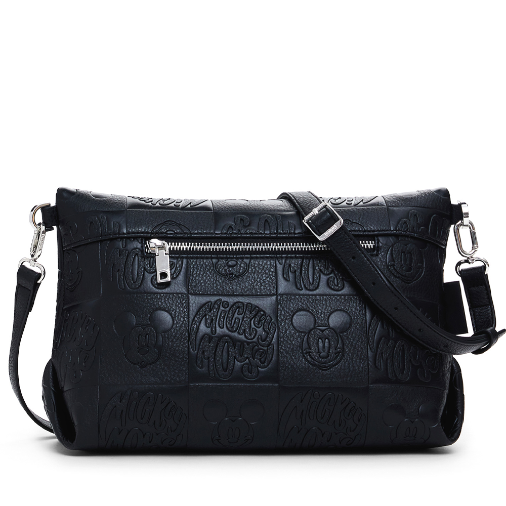 Poșetă crossbody femei DESIGUAL, licență Disney neagră 2180POSS2100N - 1 | YEO