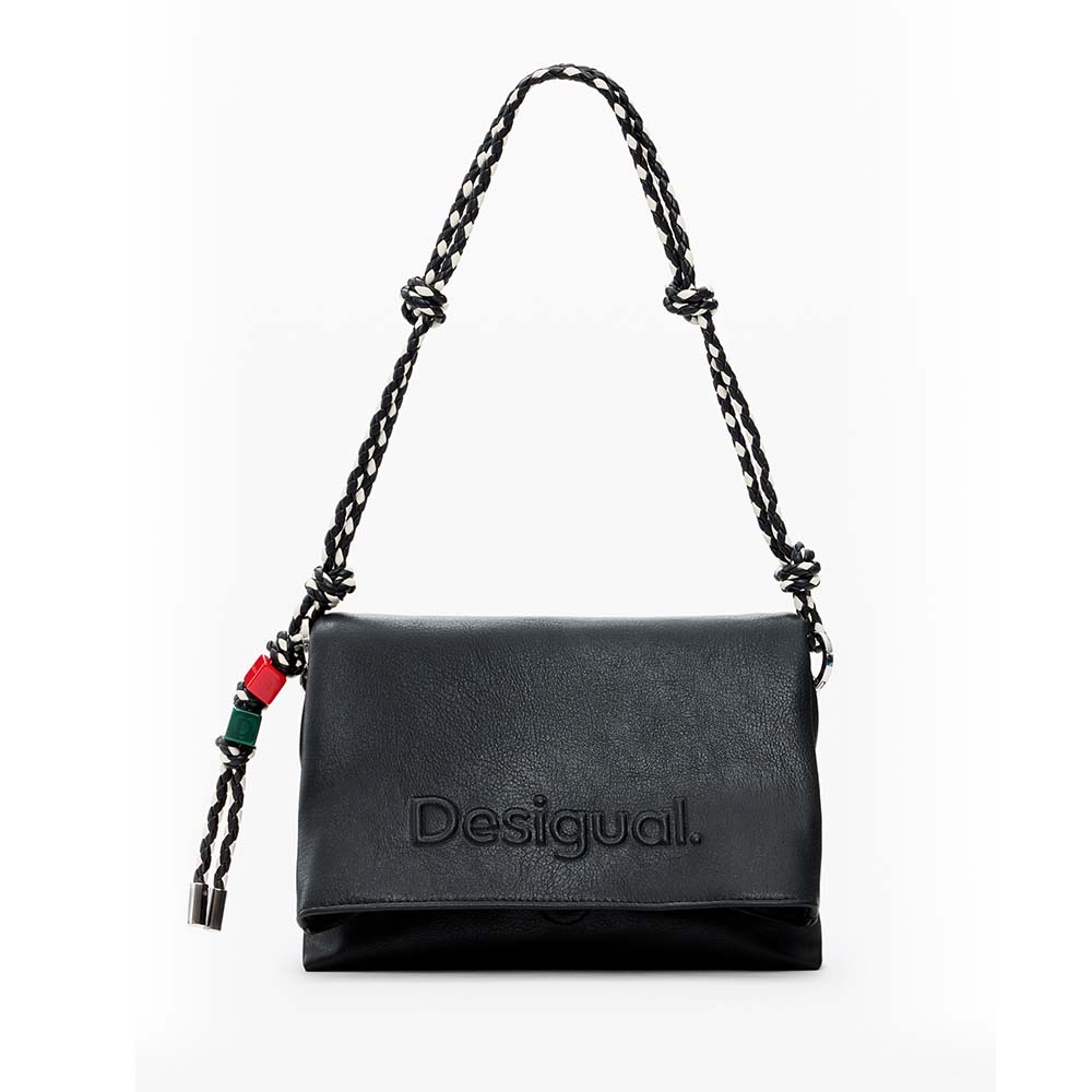 Poșetă crossbody femei DESIGUAL neagră 2181POSSSAXP61N