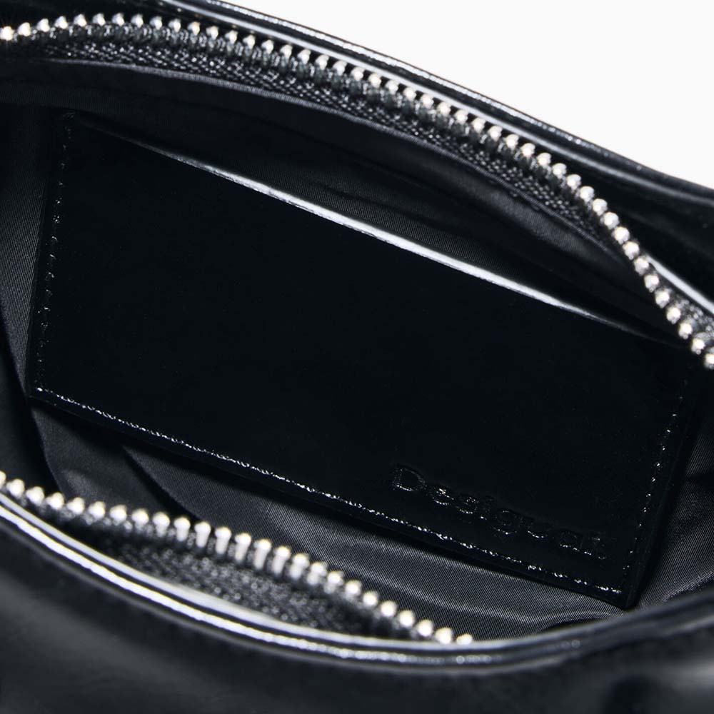 Poșetă crossbody femei DESIGUAL neagră 2182POSSSAXP62N