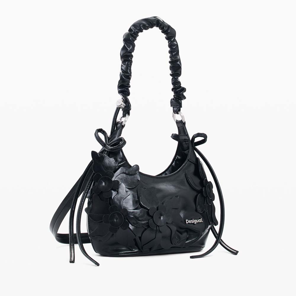 Poșetă crossbody femei DESIGUAL neagră 2182POSSSAXP62N