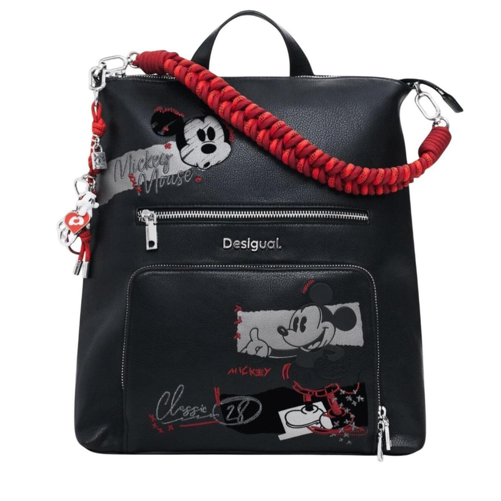 Rucsac femei DESIGUAL, licență Disney negru 2180RUCSKP01N