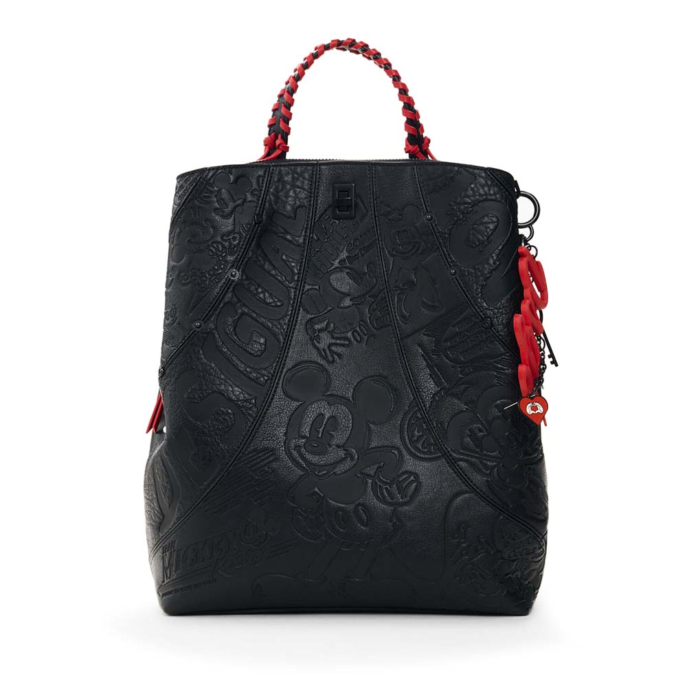 Rucsac femei DESIGUAL, licenta Disney negru 2182RUCSSAKP03N