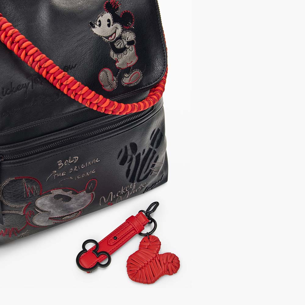 Rucsac femei DESIGUAL, licență Disney negru 2182RUCSSAKP07N