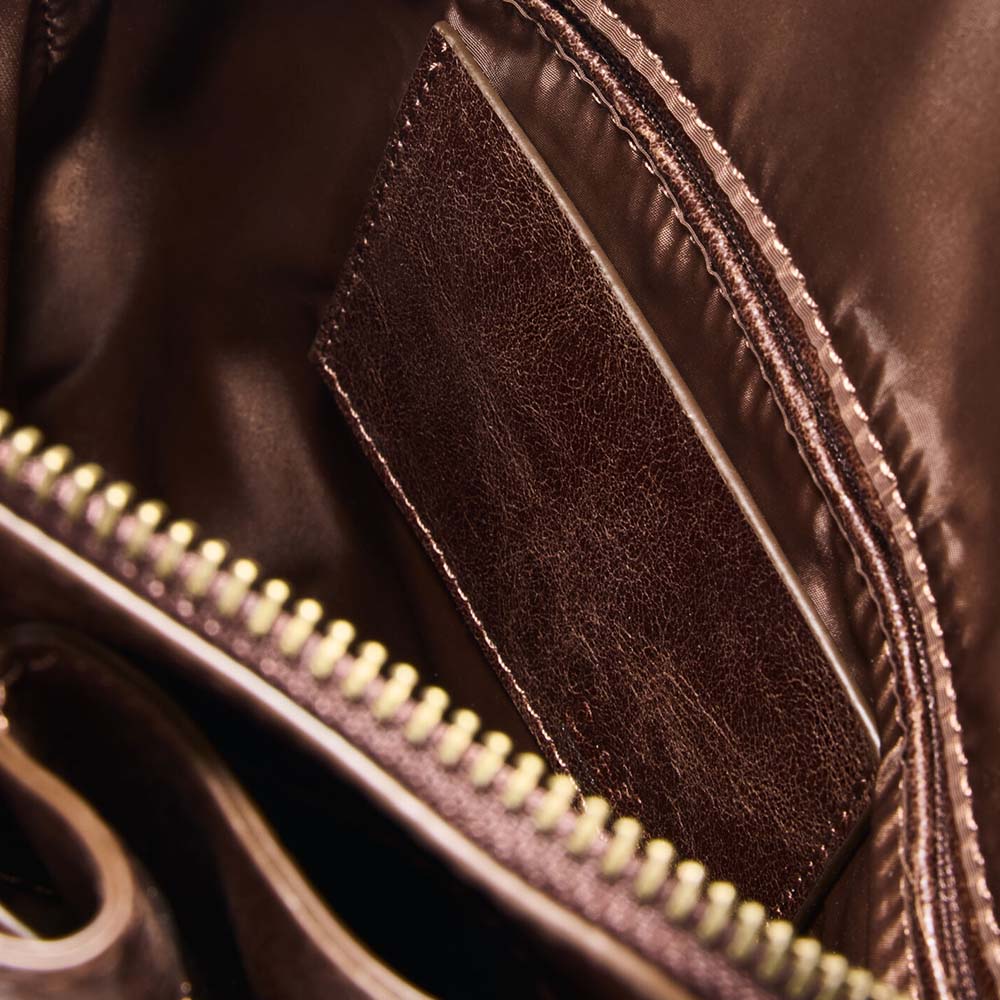 Rucsac femei DESIGUAL maro cu logo 2182RUCSSAKP12M