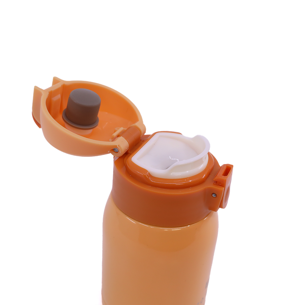 Termos Enzo Berini portocaliu din inox 401termosonebpo