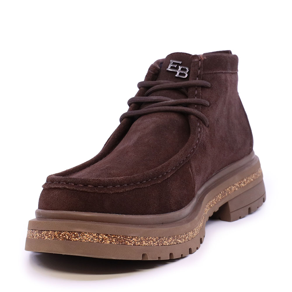 Ghete bărbați  Enzo Bertini Premium Collection maro din piele întoarsă 1642BG250880VM