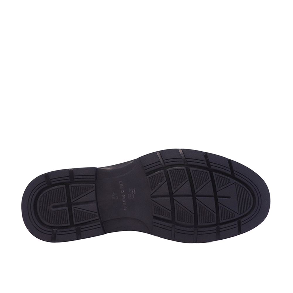 Ghete clark bărbați Enzo Bertini negre din piele naturală 3052BG8101N