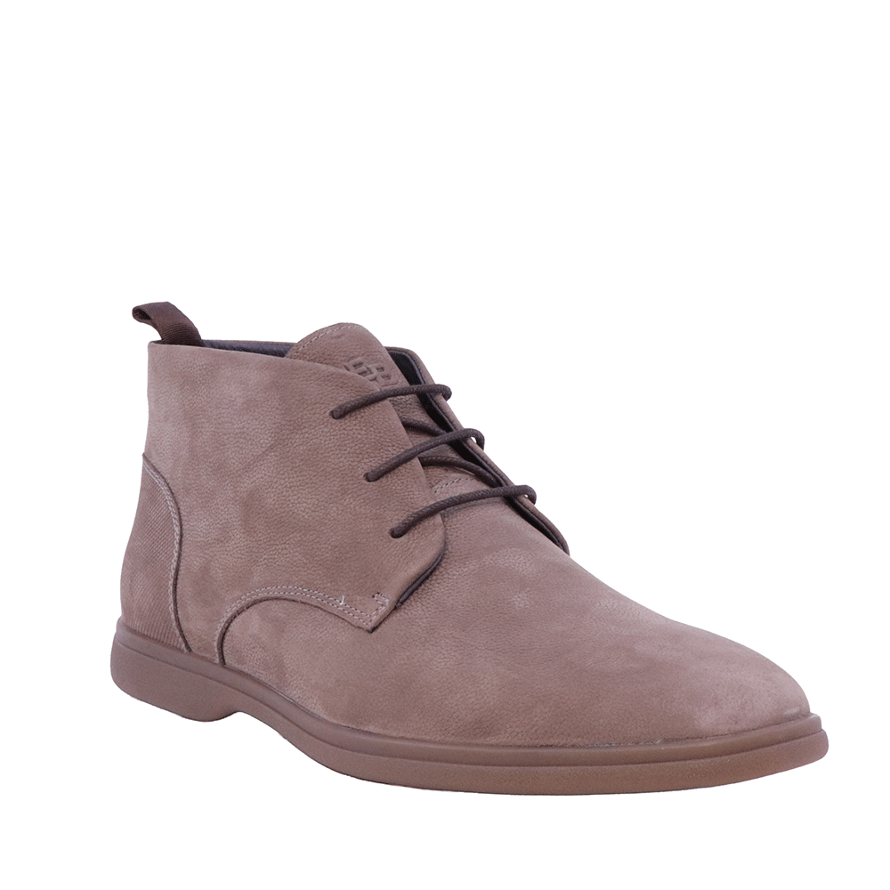 Ghete clark bărbați Enzo Bertini taupe din piele nubuck 1782BG31000TA