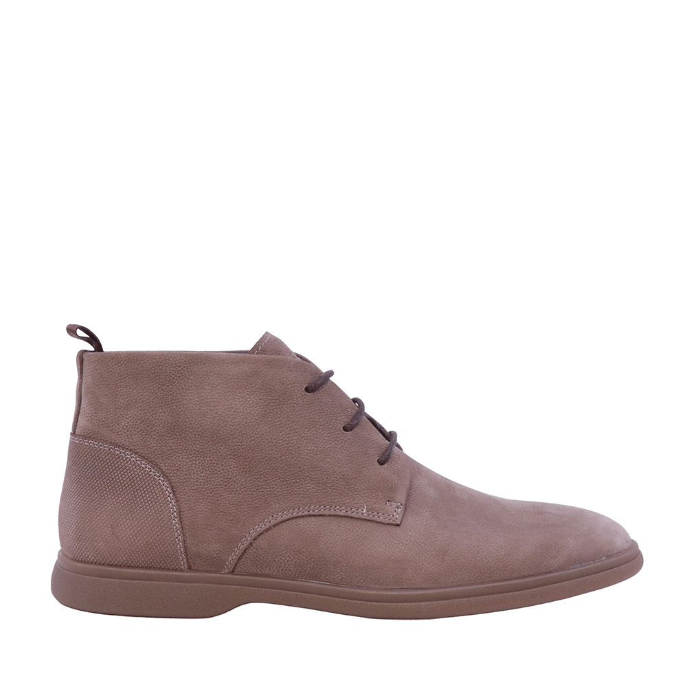 Ghete clark bărbați Enzo Bertini taupe din piele nubuck 1782BG31000TA