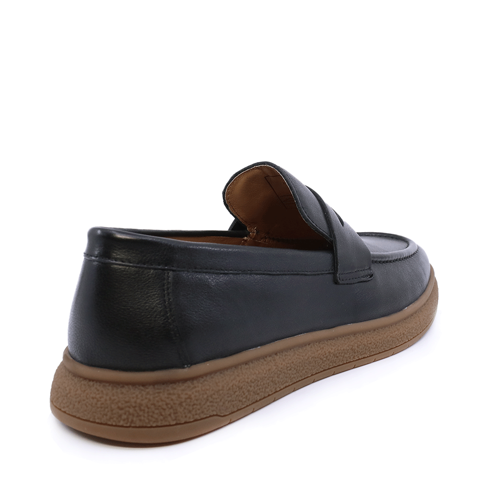 Mocasini bărbați Enzo Bertini negri din piele 1781BM5100N