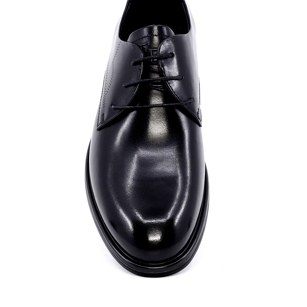 Pantofi derby bărbați Enzo Bertini negri din piele naturală 1421BP1100N