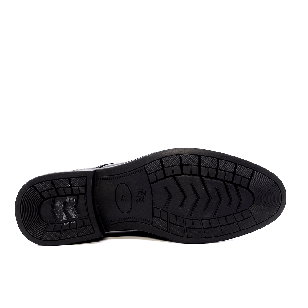 Pantofi derby bărbați Enzo Bertini negri din piele naturală 1421BP1100N