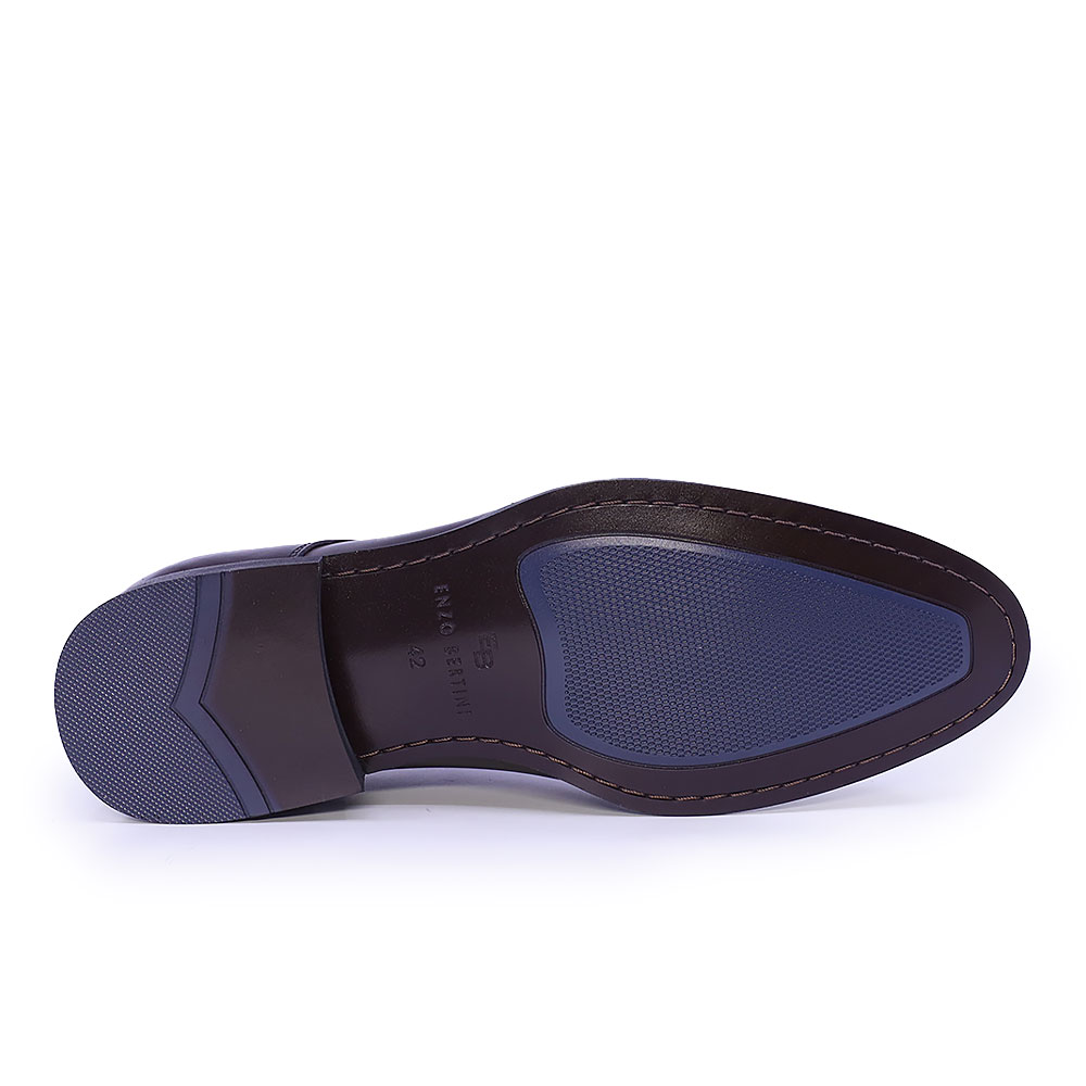 Pantofi derby bărbați Enzo Bertini maro din piele naturală 1099BP1854M