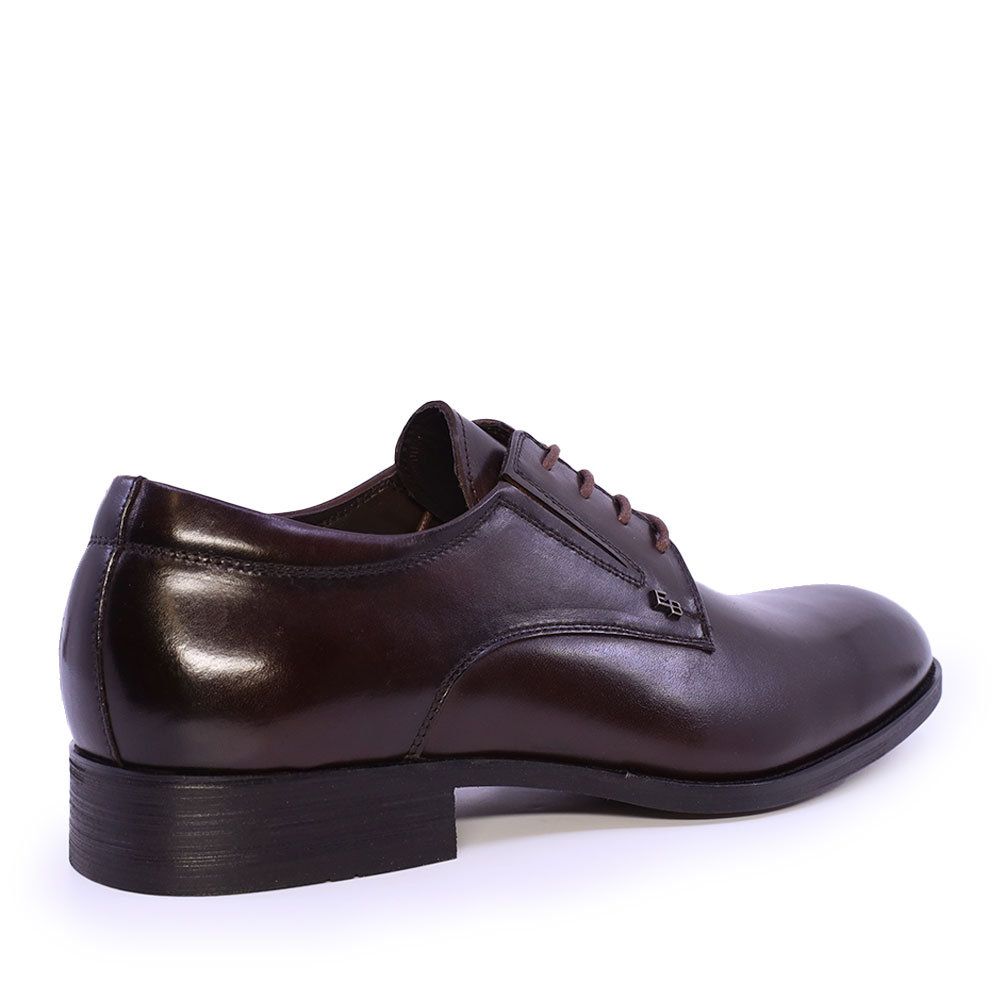 Pantofi derby bărbați Enzo Bertini maro din piele naturală 1099BP1854M