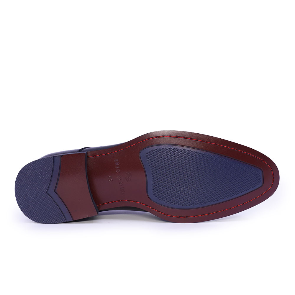 Pantofi derby bărbați Enzo Bertini negri din piele naturală 1099BP1854N