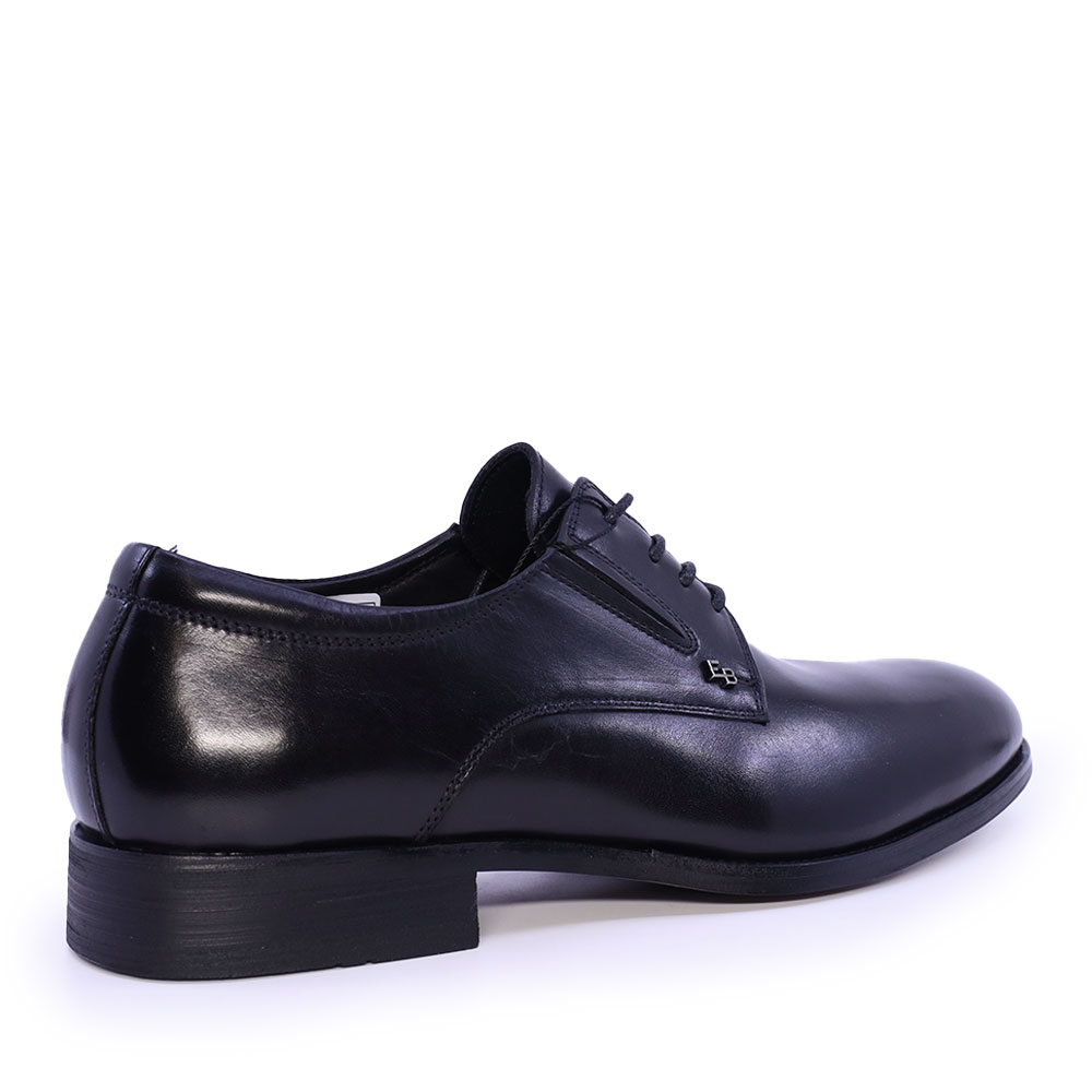 Pantofi derby bărbați Enzo Bertini negri din piele naturală 1099BP1854N